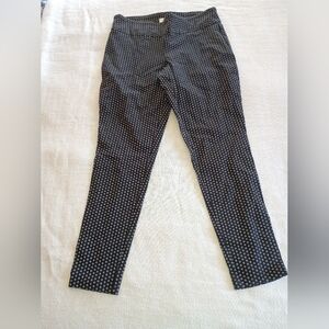Just Be Black and White Polka Dot Cropped Pants